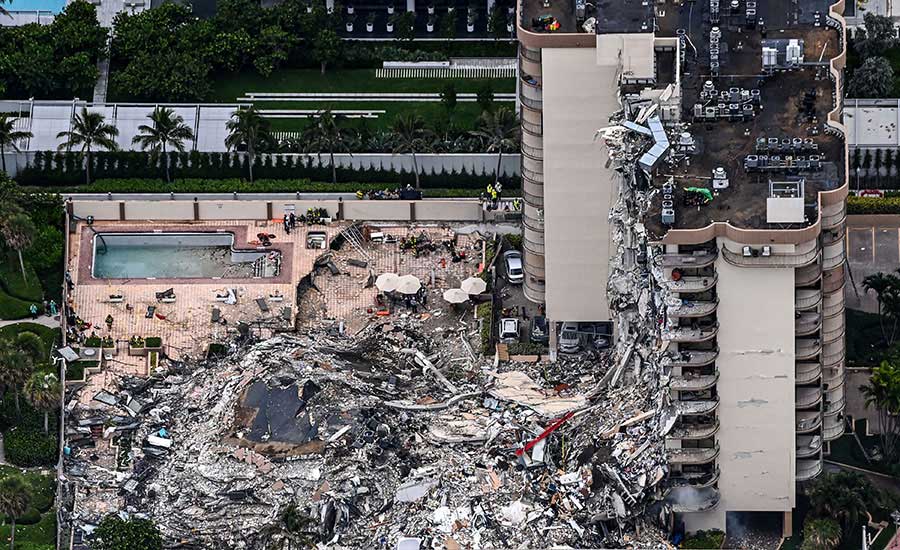 Champlain Towers Pool - Did the pool deck contribute to the collapse of the building?