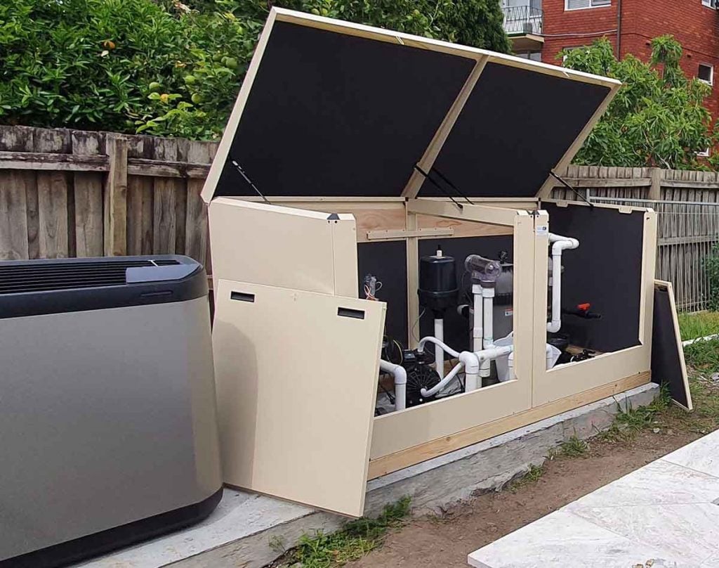The Pool Pump Cover™ - Pool Equipment Enclosure - Pool Magazine