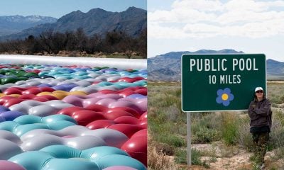 "Public Pool" Popup Makes a Splash in Las Vegas Desert