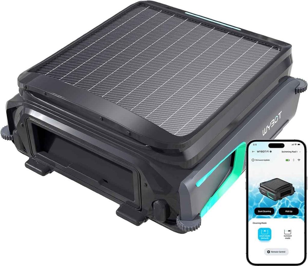 WYBOT F1 Pool Skimmer Solar Powered Robotic Cleaner