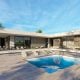 small swimming pool