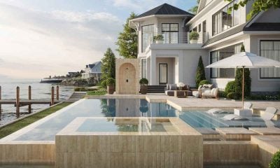 Vertical Revolution: Redefining the Modern Poolscape with BluHaven Porcelain Tile