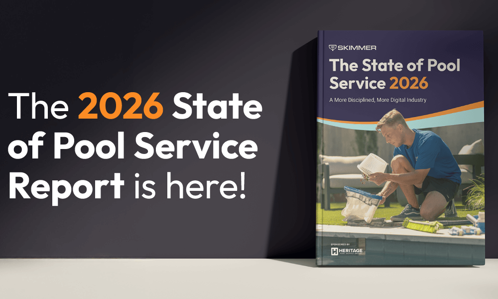 Skimmer's pool service report