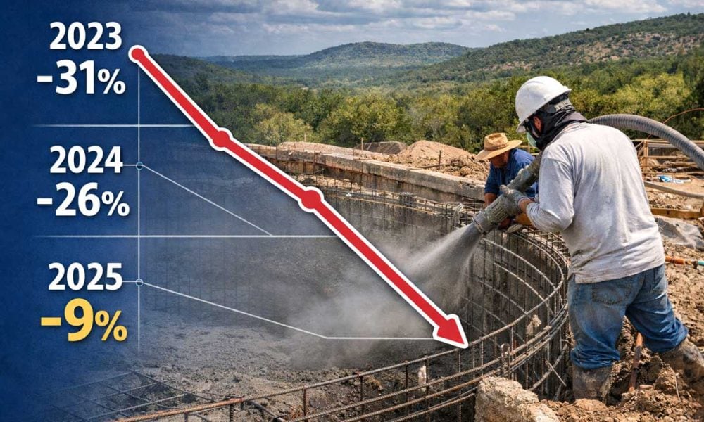 Texas Pool Permits Slow Their Slide — Could 2026 Move Back Into the Black?