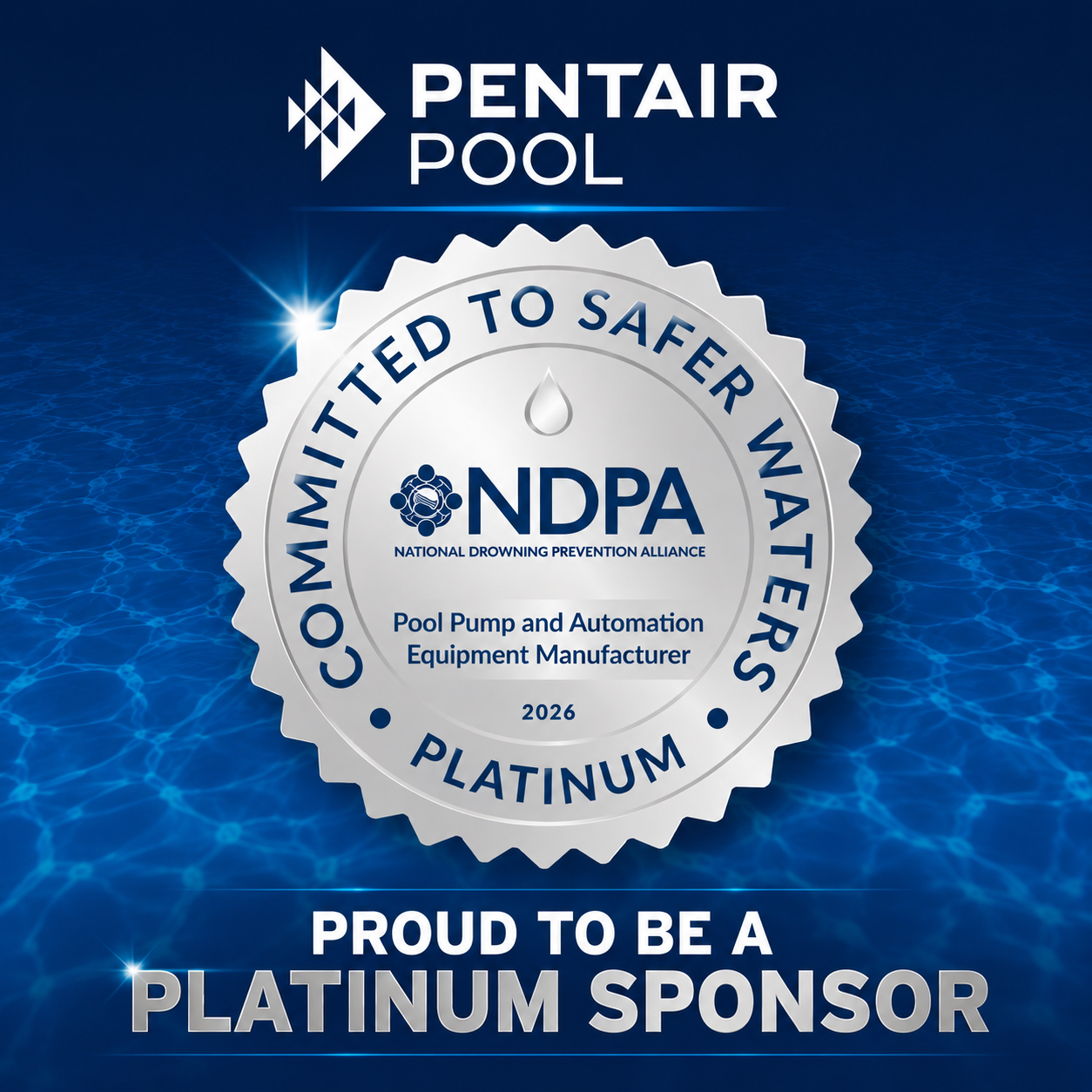 Pentair Pool NDPA Sponsorship