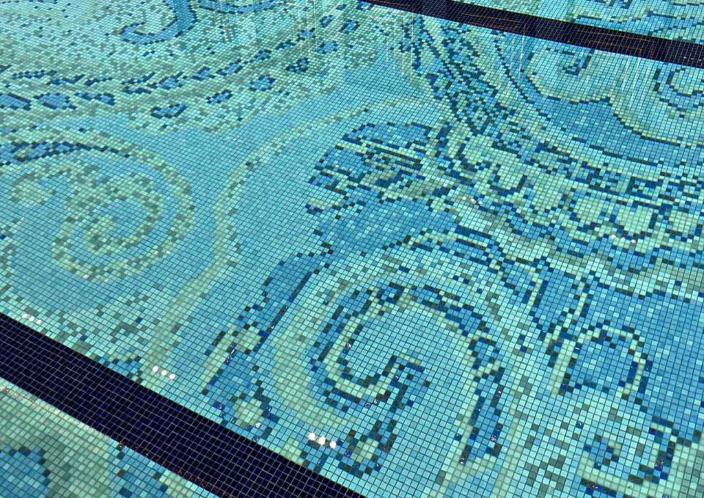 SICIS Glass Mosaic Pool Tile