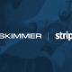blue image of the skimmer and stripe logos